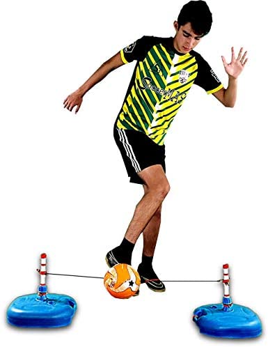 SoccerMAS REACT3ON | All Ages | The World's Fastest Soccer Trainer |  ONE2TRAIN Soccer Training Equipment - Soccer Ball 5, 3 for Reaction  Reflexes